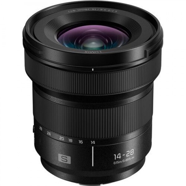 Panasonic Lens LUMIX S 14-28mm / F4-5.6 / MACRO / Splash Proof