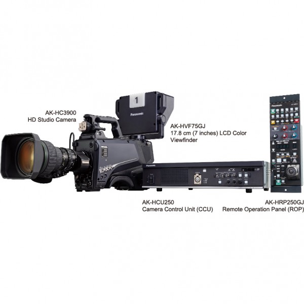 3 x Panasonic AK-HC3900GSJ Studio Broadcast Cameras System  Optical Filter