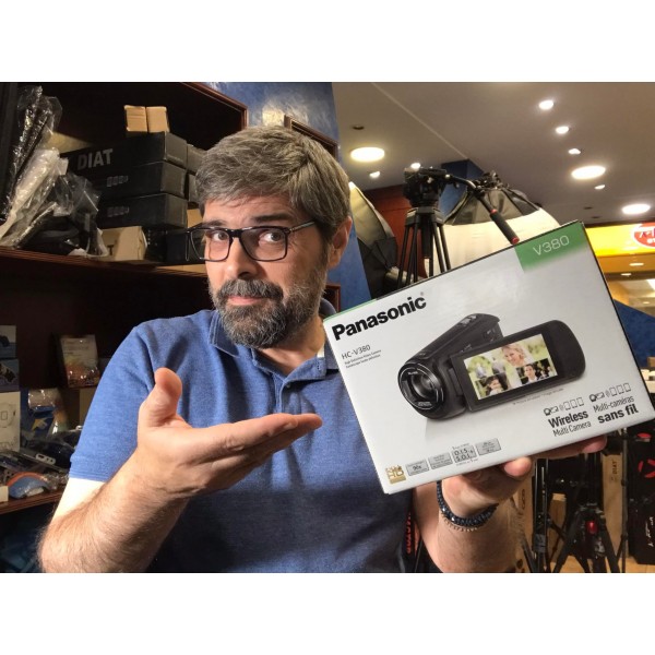 Panasonic HC-V380K Full HD Camcorder - HDMI  WiFi