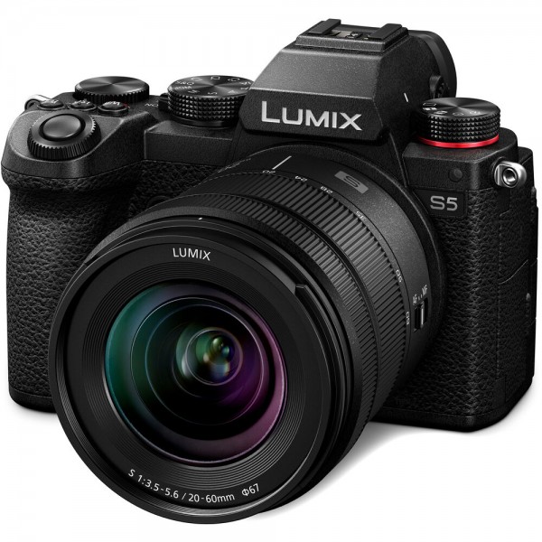 Panasonic Mirrorless Φωτογραφική Μηχανή Lumix DC-S5 Full Frame Kit (Lumix S 20-60mm F3.5-5.6) 