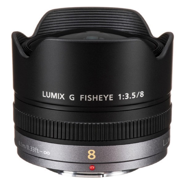 Panasonic Lumix G 8mm f/3.5 Fisheye H-F008E  