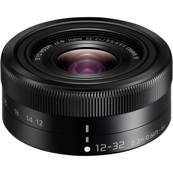 Panasonic 12-32 mm Lens for G-Series Camera (MEGA O.I.S Image Stabiliser, 2 Aspherical Lenses)