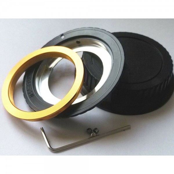 M42 Lens Adapter For Canon EOS EF (without  AF confirm chip)