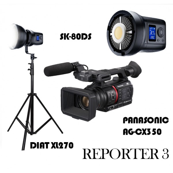 REPORTER 3 Journalistic reporting package for Live