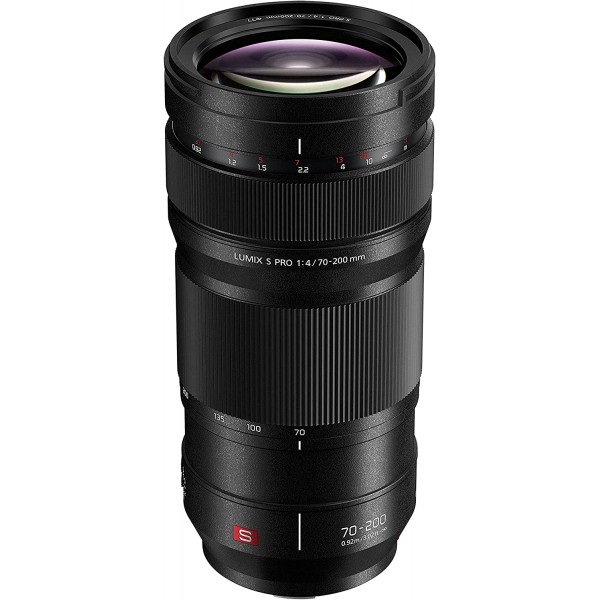 Panasonic Lens LUMIX S PRO (F4, 70-200 mm, O.I.S, Filter Size 77 mm)
