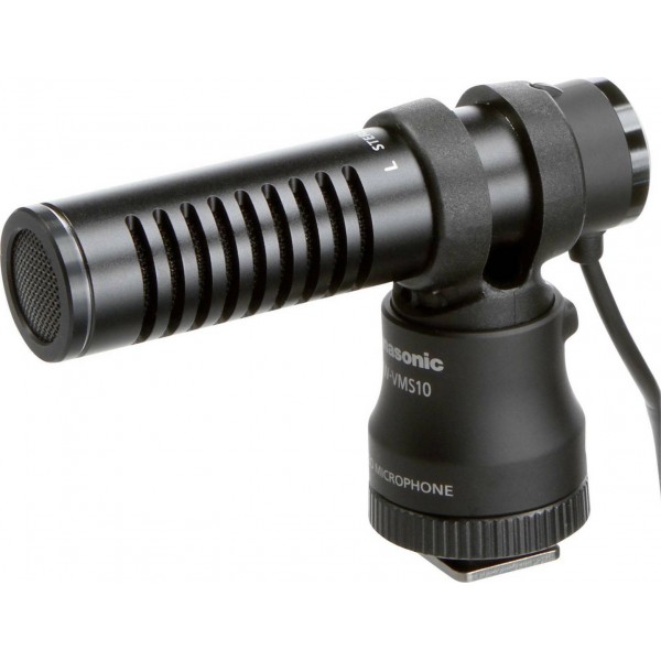 Panasonic Shotgun / Πυκνωτικό Μικρόφωνο 3.5mm VW-VMS10E Τοποθέτηση Shock Mounted/Clip On για Κάμερα