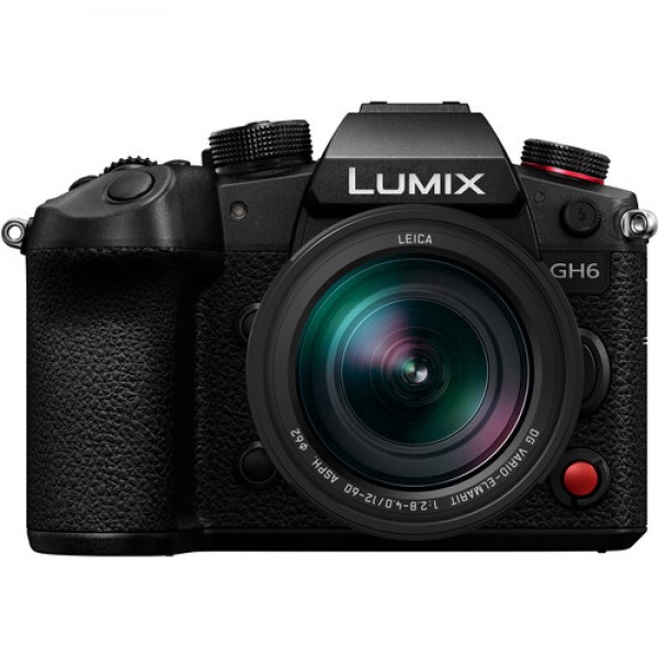 Panasonic Lumix GH6 Mirrorless Camera with 12-60mm f/2.8-4 LEICA Lens