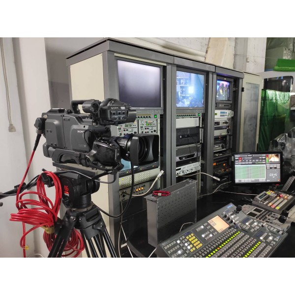 Broadcast SDI 16:9 SONY DXC D50 WSP +CCU+RCP+Servo Zoom+Focus