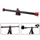 Universal DIAT Double End Camera Tripod Cross Arm Horizontal Bar for Photography