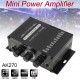 40W Mini HIFI Power Amplifier 2 AUX Input