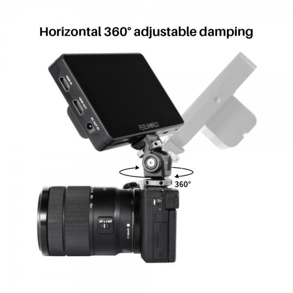 DIAT Professional Camera Monitor Hot Shoe Adapter Mount