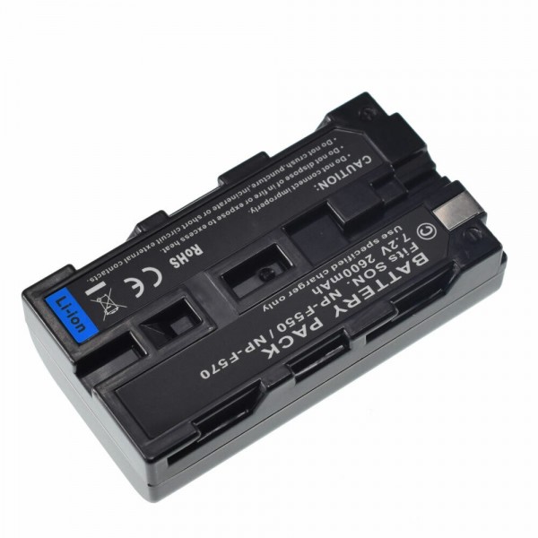 NP-F550 7.2V 2600mAh  Battery for Led