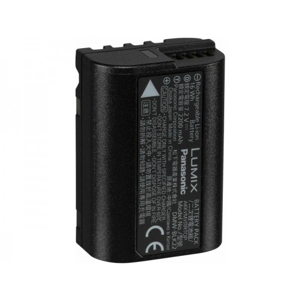 Panasonic DMW-BLK22 Lithium-Ion Battery (7.2V, 2200mAh)