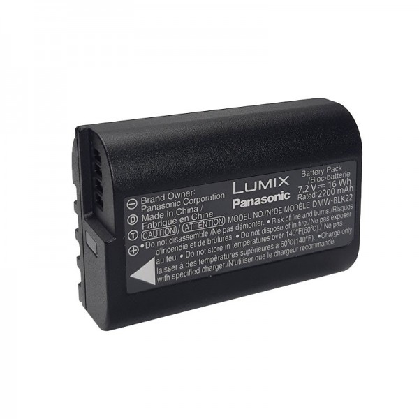 Panasonic DMW-BLK22 Lithium-Ion Battery (7.2V, 2200mAh)