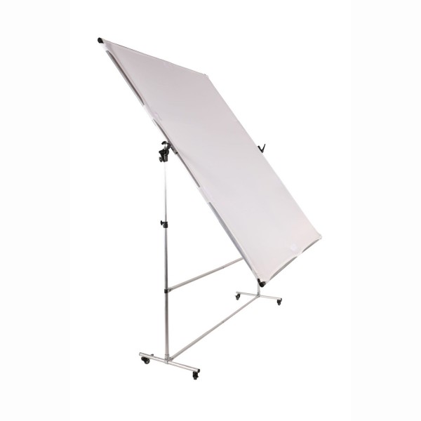StudioLine Τriple Large Sun Scrim Frame Diffuser and Reflector With Wheel Stands