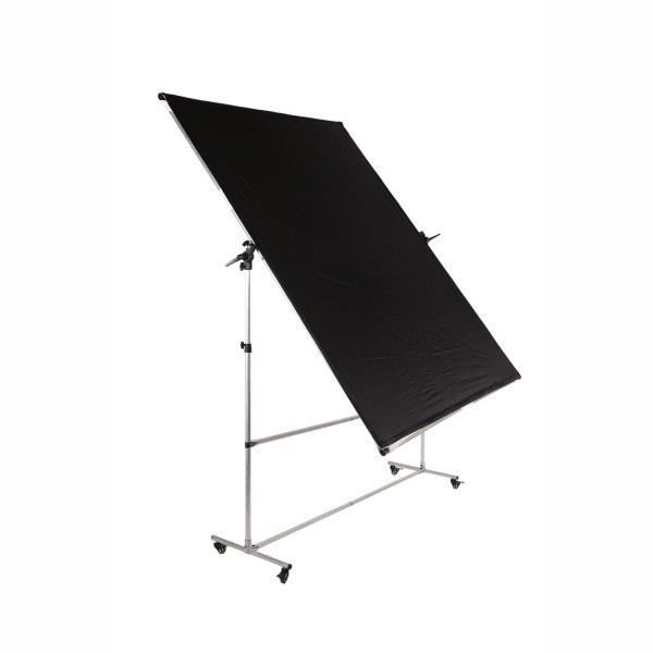 StudioLine Τriple Large Sun Scrim Frame Diffuser and Reflector With Wheel Stands