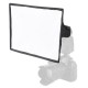 Flash Silver Lambency Diffuser Softbox Soft Box 17x15cm