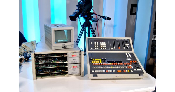 Vintage Broadcast Grass Valley Master 21 Control Switcher with Stereo ...