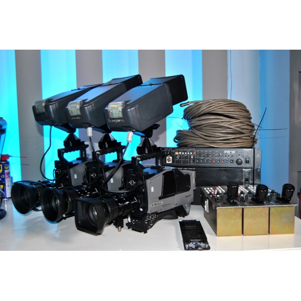 Broadcast IKEGAMI HC400 Video Camera CCU MA200 RCU Viewfinder  Full Kit