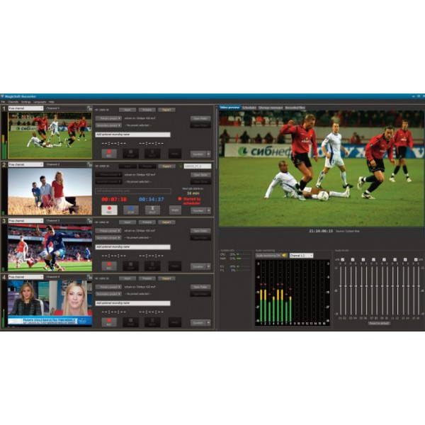 MagicSoft Recorder Broadcast Software HD 1ch