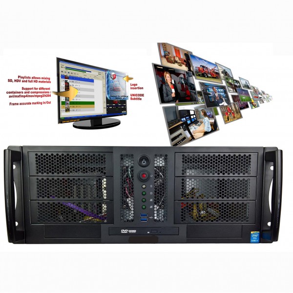 OUTLETVIDEO NDI Playout Automation System with Software 32GB