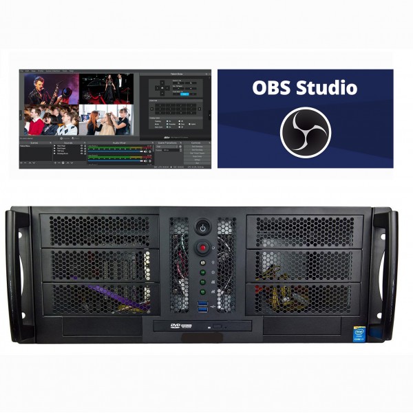 OUTLETVIDEO OBS 4 Cameras Live Station (SDI or HDMI)