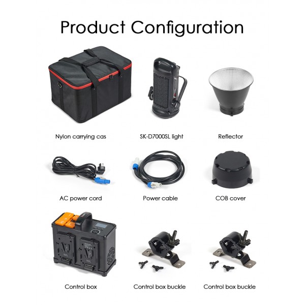 TOLIFO SK-D7000SL L670W Daylight Studio
