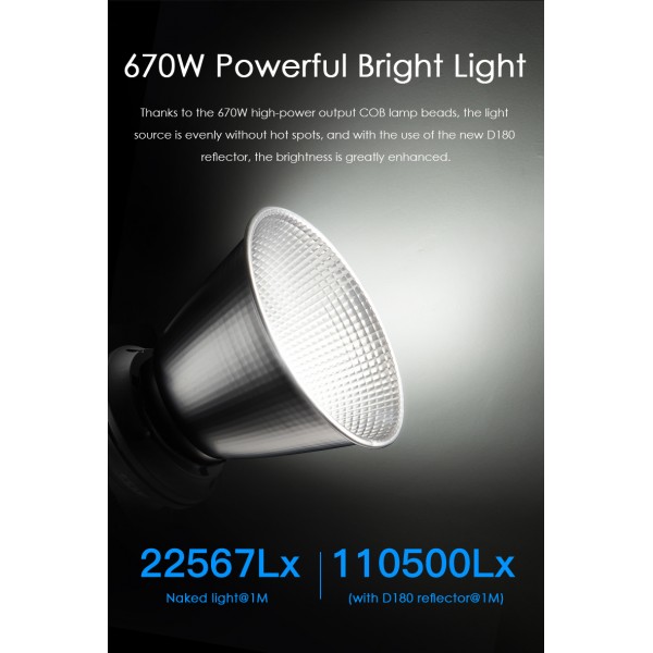 TOLIFO SK-D7000SL L670W Daylight Studio