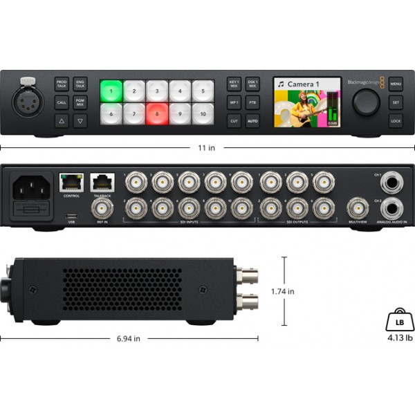 Blackmagic Design ATEM 1 M/E Constellation HD Live Production Switcher