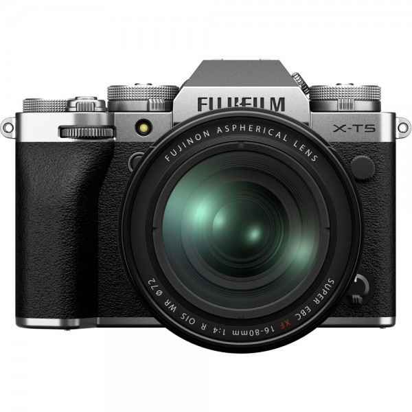 FUJIFILM X-T5 Mirrorless Camera with 16-80mm Lens (Silver) Φωτογραφική Μηχανή 