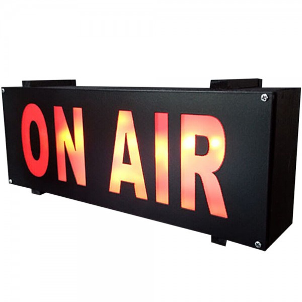 ON AIR Light Radio Television Studio Broadcast 