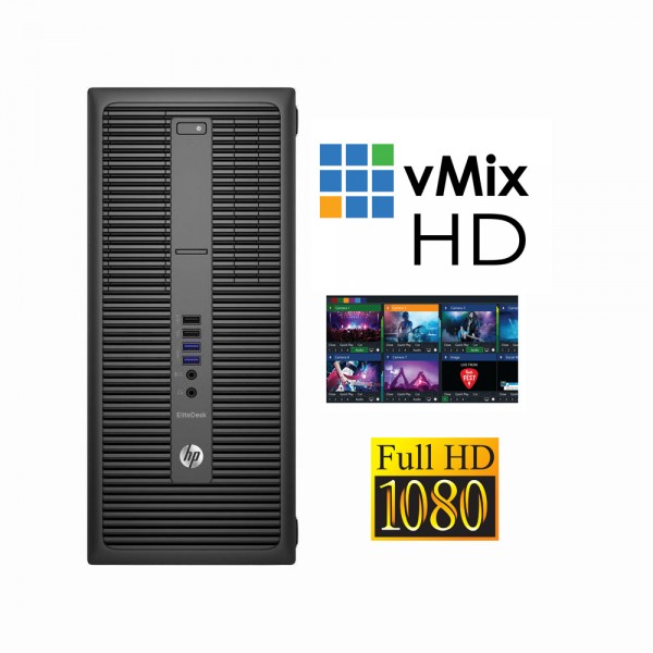 OUTLETVIDEO Light Vmix Live Station 4 Cameras (SDI or HDMI)