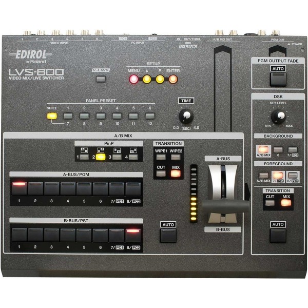 USED Roland LVS-800 - 8 Inputs w 2 PC Inputs 