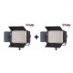 COMBO 2X Φωτιστικά TOLIFO GK-1000B PRO CRI 98 Aluminum Studio Led + AC Power (Bi Color 7.200 LM)