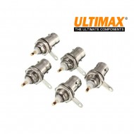 5PCS Original ULTIMAX BNC ΘΗΛ.ΣΑΣΙ BULKHEAD V7031-DC