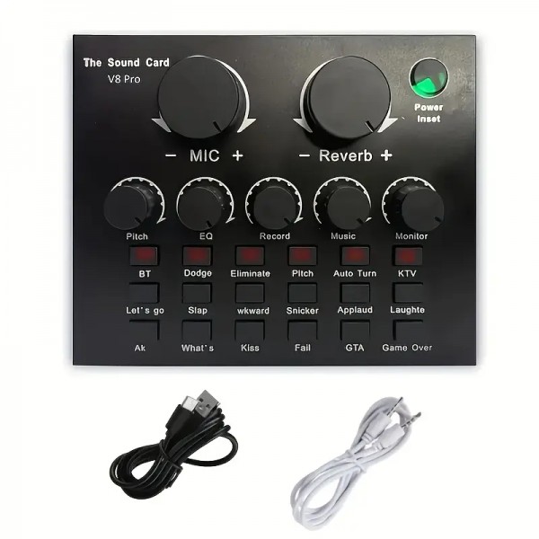WOXLINE sound card set anchor live broadcast equipment sound card mobile phone