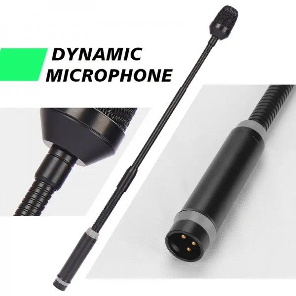 Μικρόφωνο Gooseneck  XLR για Studio και Ενδοεπικοινωνία 