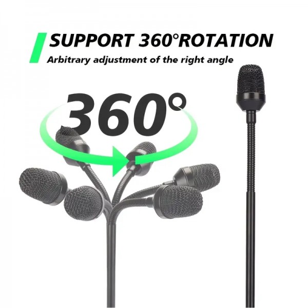 Μικρόφωνο Gooseneck  XLR για Studio και Ενδοεπικοινωνία 