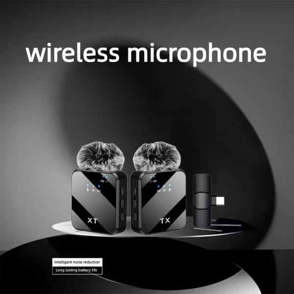 DIAT Διπλό Ασύρματο μικρόφωνο για Android Type C