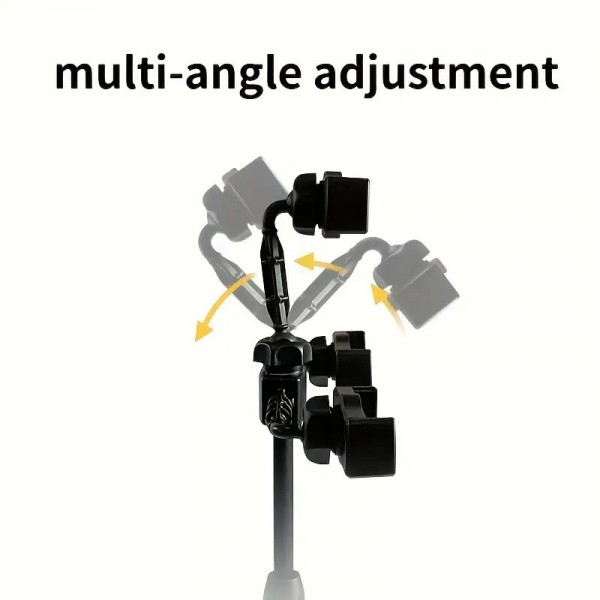 Πολυμορφική Βάση 3 Τηλεφώνων για Live Streaming