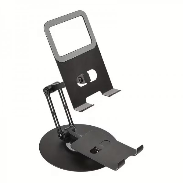 Περιστρεφόμενη Διπλή Μεταλλική Βάση για Τηλέφωνο κ Tablet
