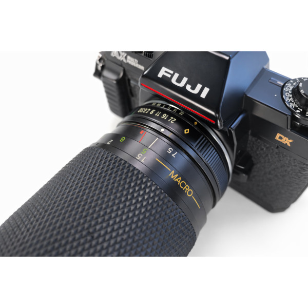 Vintage Fuji AX Multi Program SLR Camera w LENS