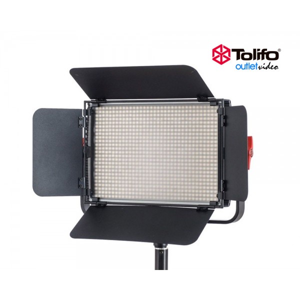COMBO 2X Φωτιστικά TOLIFO GK-1000B PRO CRI 98 Aluminum Studio Led + AC Power (Bi Color 7.200 LM)
