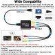 HDMI to AV 3RCA Audio Video Converter