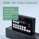 Τηλεοπτικός μίκτης 4K Video Switcher 4 HDMI Camera Streaming Live Production