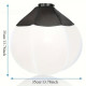 Lantern Softbox Bowens Mount Light Modifier Studio Lighting 35cm