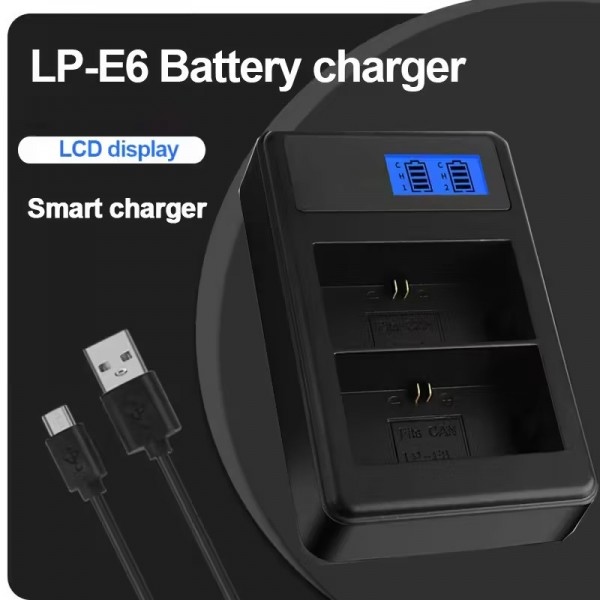 Φορτιστής LP-E6 για κάμερες Canon 