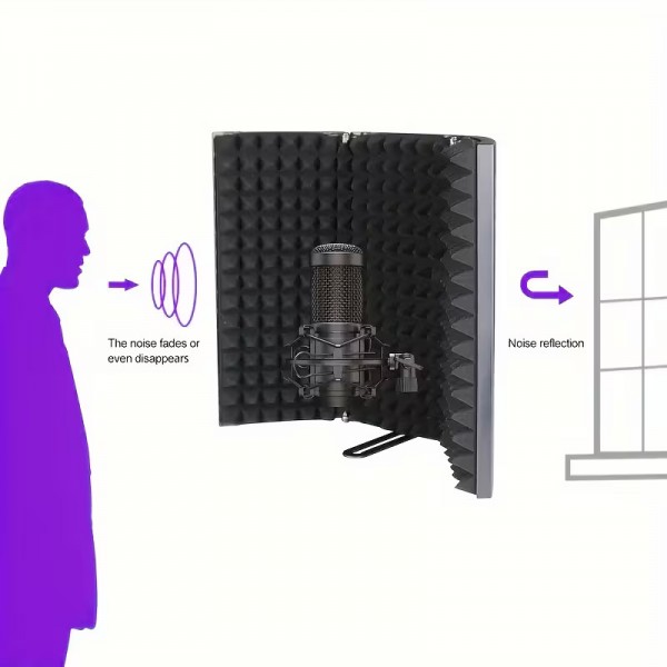 Ηχοαπορροφητικό Πάνελ Μικροφώνου 42.cm