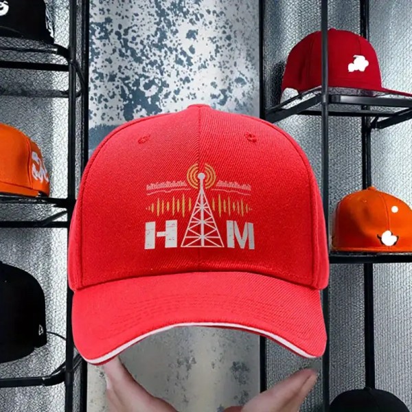 Ραδιοερασιτεχνικό Καπέλο Antenna Design Cap Κόκκινο