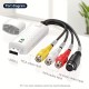 New Easycap USB 2.0 Video VHS to DVD PC HDD Converter Capture Card